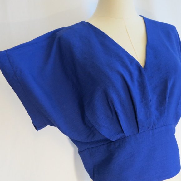 LC WAIKIKI Bat wing Short Sleeve Blouse - Picture 5 of 8